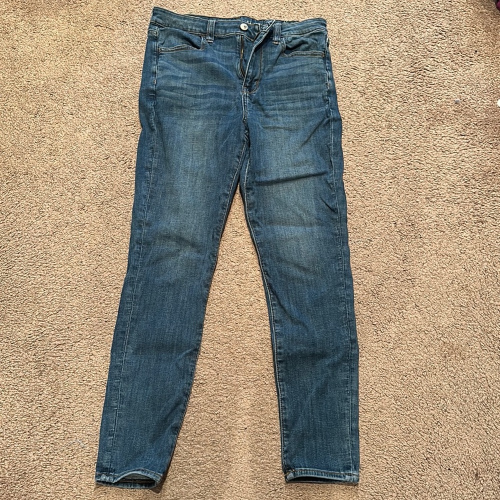 Super high rise American Eagle jeans